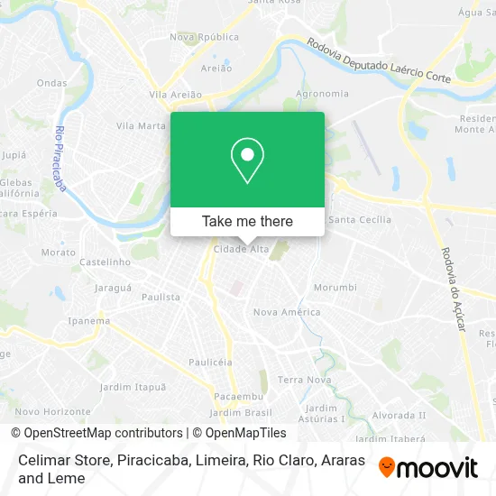 Celimar Store map