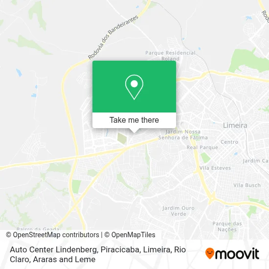 Auto Center Lindenberg map