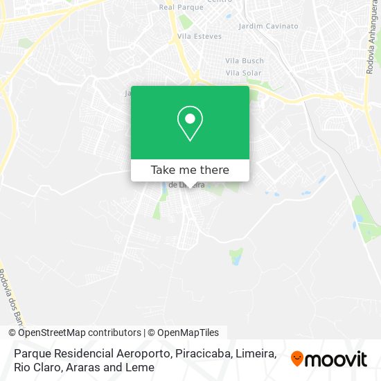 Parque Residencial Aeroporto map