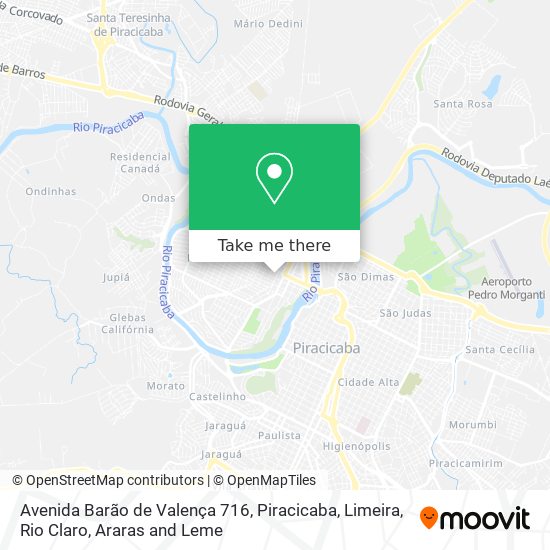 Avenida Barão de Valença 716 map