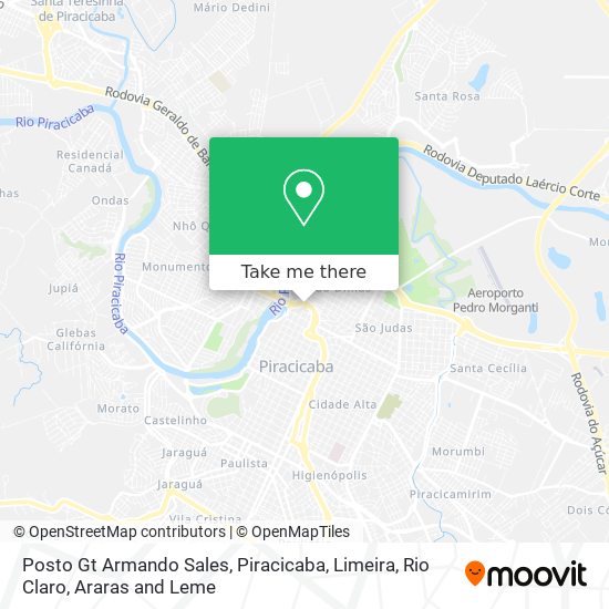 Posto Gt Armando Sales map