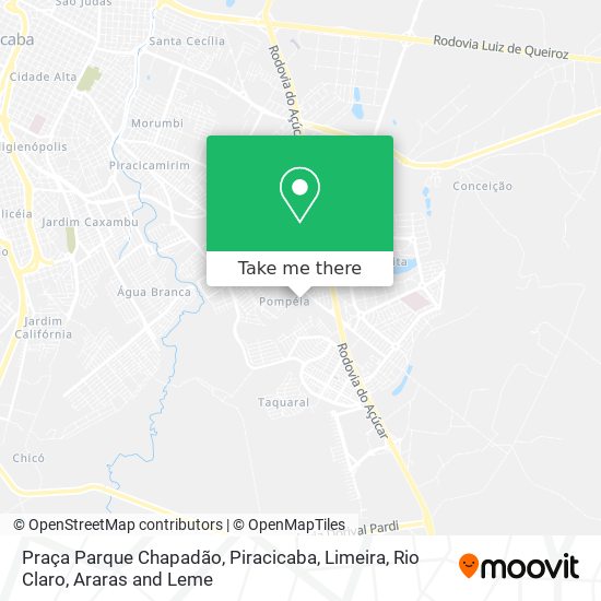 Praça Parque Chapadão map