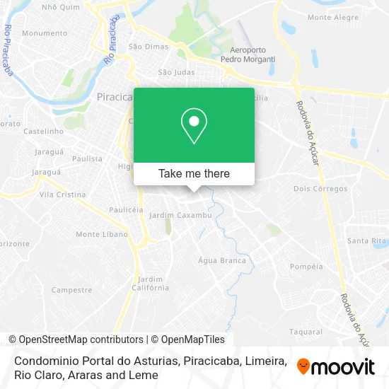 Condominio Portal do Asturias map