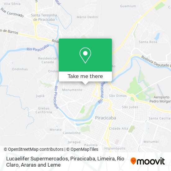 Lucaelifer Supermercados map