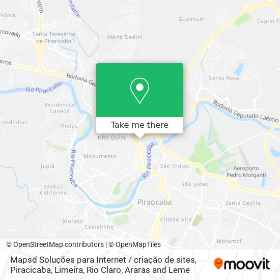 Mapsd Soluções para Internet / criação de sites map