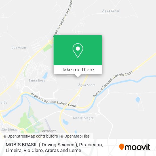 MOBIS BRASIL ( Driving Science ) map