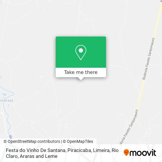 Festa do Vinho De Santana map