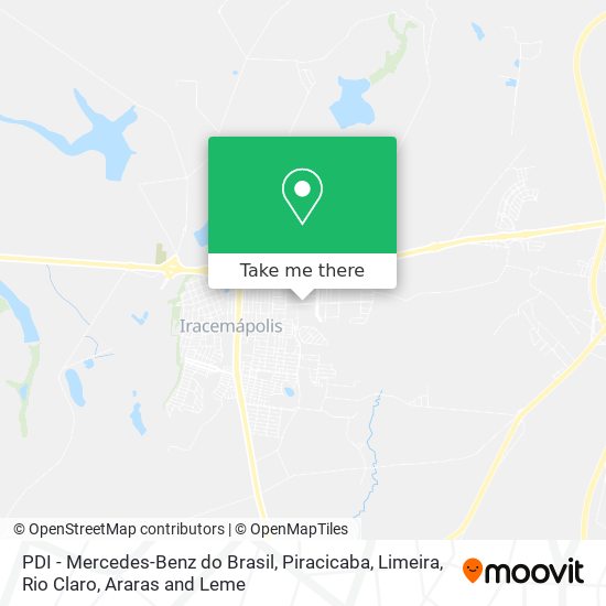 PDI - Mercedes-Benz do Brasil map