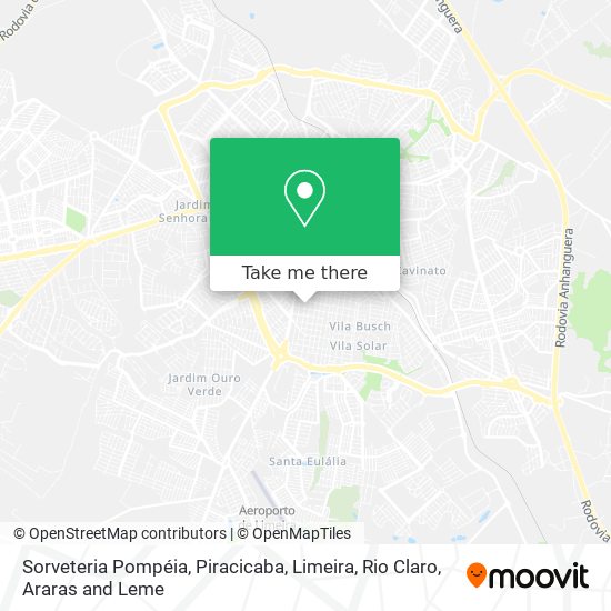 Sorveteria Pompéia map