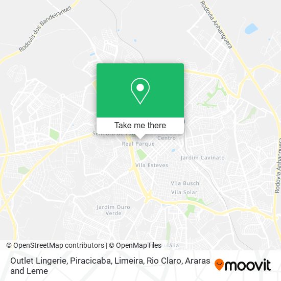 Outlet Lingerie map