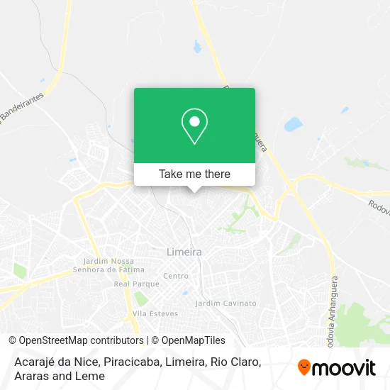 Acarajé da Nice map