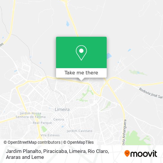 Jardim Planalto map