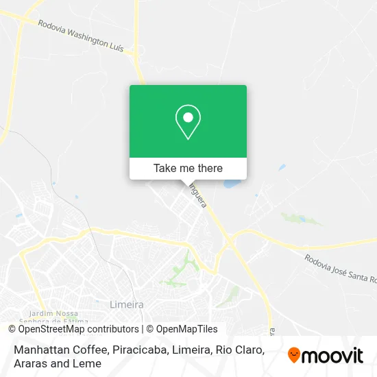 Manhattan Coffee map