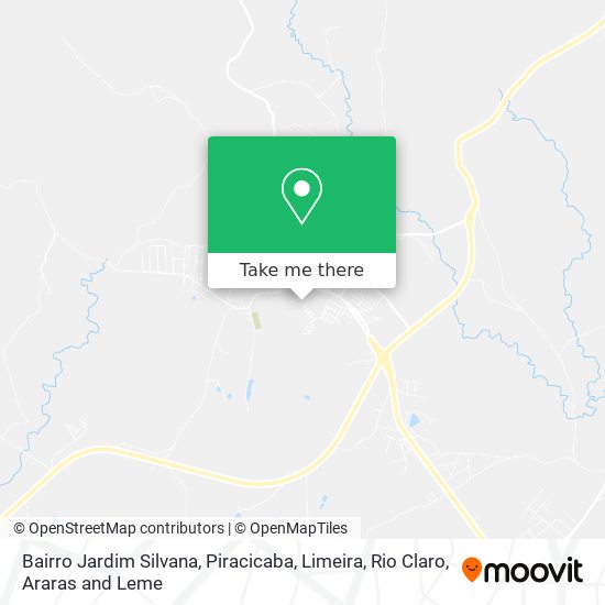 Bairro Jardim Silvana map