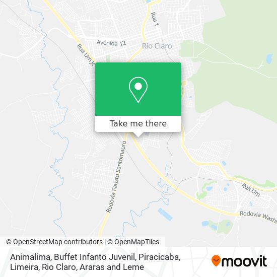 Animalima, Buffet Infanto Juvenil map