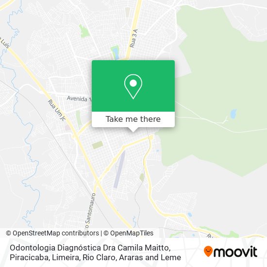 Mapa Odontologia Diagnóstica Dra Camila Maitto