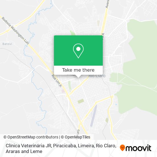 Clínica Veterinária JR map