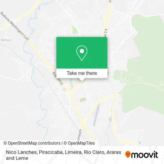 Nico Lanches map