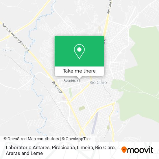 Laboratório Antares map
