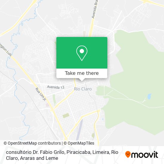 consultório Dr. Fábio Grilo map