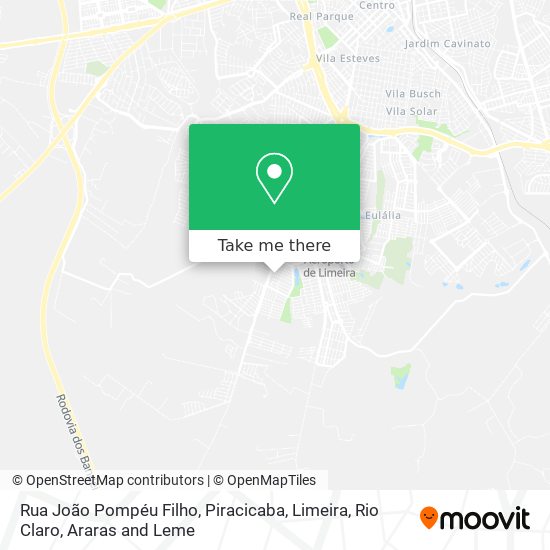 Rua João Pompéu Filho map