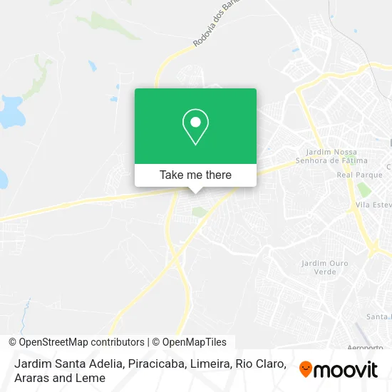 Jardim Santa Adelia map