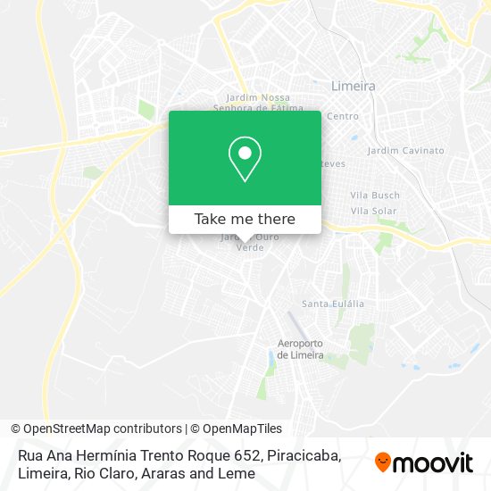 Rua Ana Hermínia Trento Roque 652 map