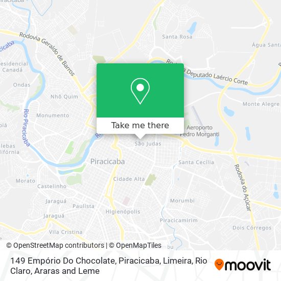149 Empório Do Chocolate map