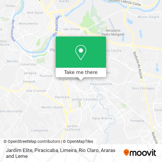 Mapa Jardim Elite