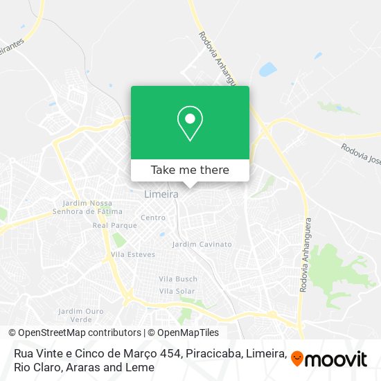 Rua Vinte e Cinco de Março 454 map