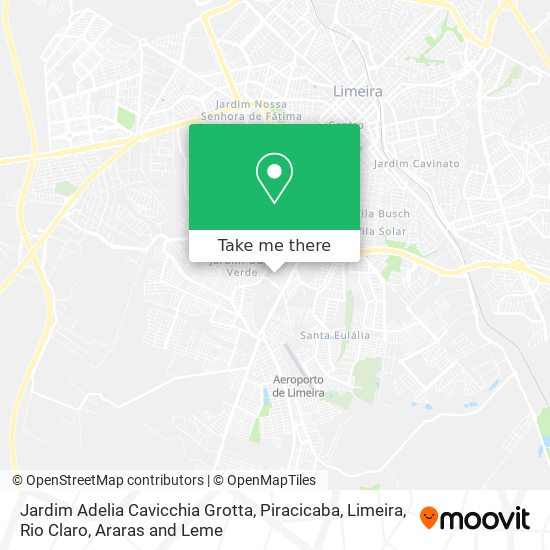 Jardim Adelia Cavicchia Grotta map