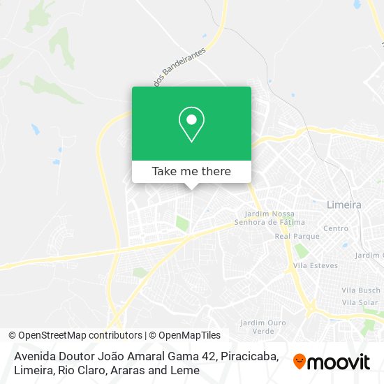 Avenida Doutor João Amaral Gama 42 map