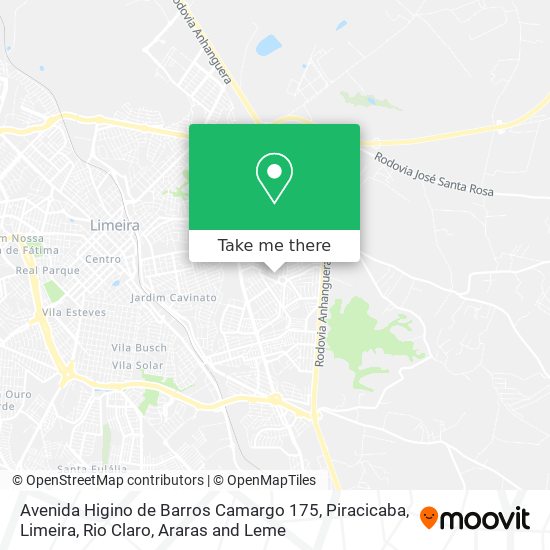 Avenida Higino de Barros Camargo 175 map