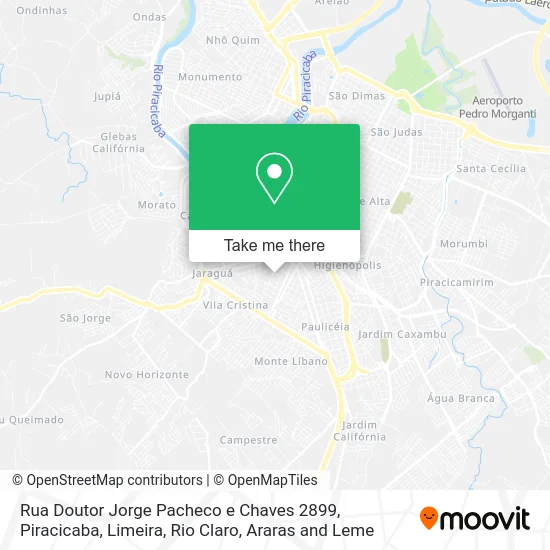 Rua Doutor Jorge Pacheco e Chaves 2899 map