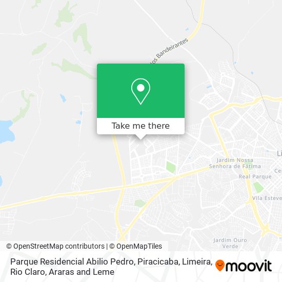 Parque Residencial Abilio Pedro map