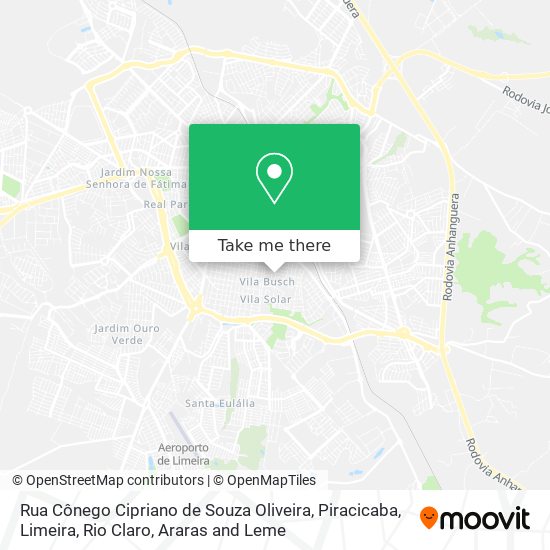 Rua Cônego Cipriano de Souza Oliveira map