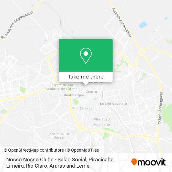 Nosso Nosso Clube - Salão Social map