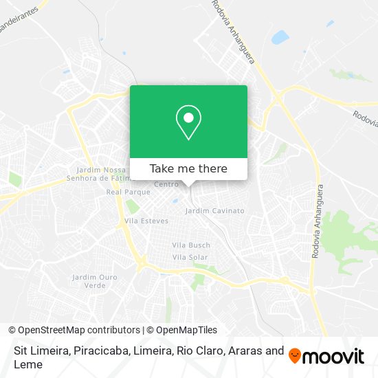 Sit Limeira map