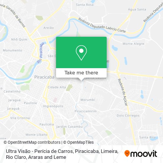 Ultra Visão - Perícia de Carros map