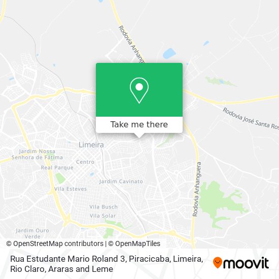 Rua Estudante Mario Roland 3 map