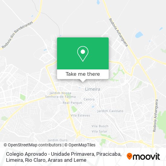 Colegio Aprovado - Unidade Primavera map