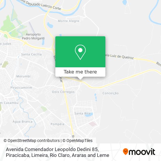 Avenida Comendador Leopoldo Dedini 85 map