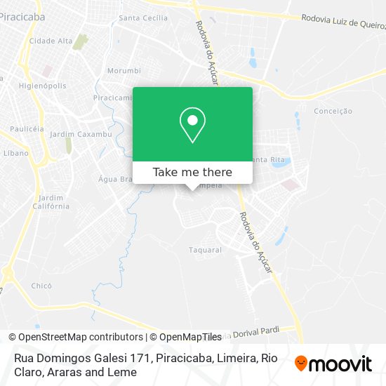 Rua Domingos Galesi 171 map