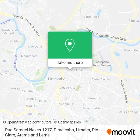 Rua Samuel Neves 1217 map