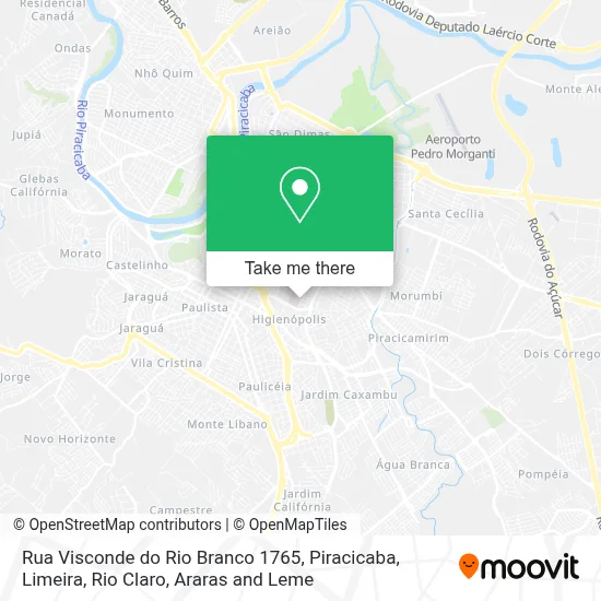Rua Visconde do Rio Branco 1765 map