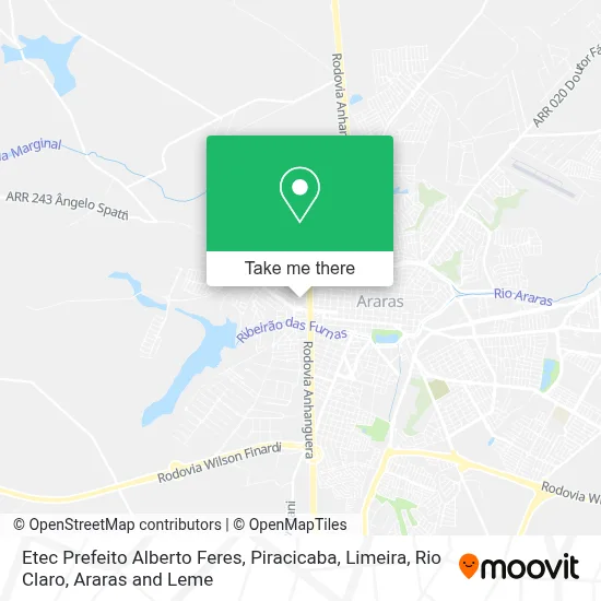 Etec Prefeito Alberto Feres map