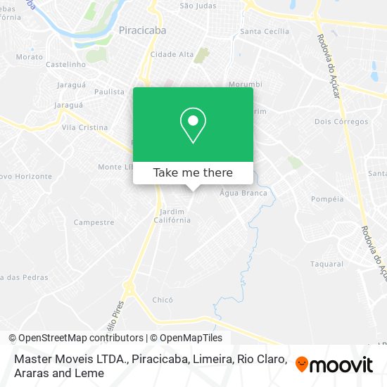 Master Moveis LTDA. map