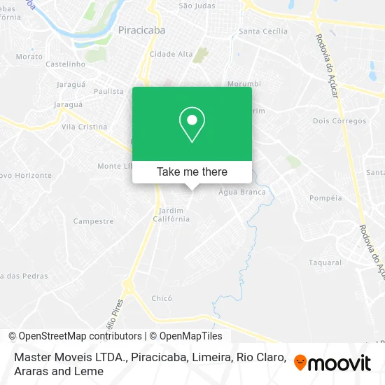 Master Moveis LTDA. map