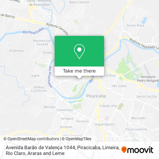Avenida Barão de Valença 1044 map