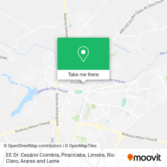 EE Dr. Cesário Coimbra map